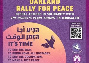 It's Time: Rally for Peace in Israel-Palestine