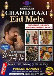 Chand Raat Eid Mela NJ 2025