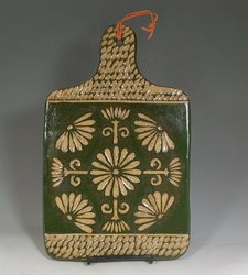 Sgraffito Cheese Board