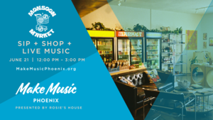 Sip + Shop + Live Music at Monsoon Market