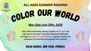 East Lake Community Library's Summer Reading Kickoff