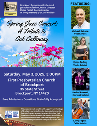 Brockport Symphony Orchestra Spring Jazz Concert: A Tribute to Cab Calloway