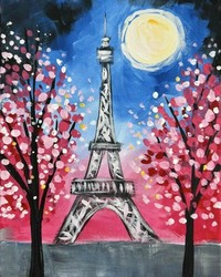 “Paris in Bloom" In-Studio Paint Party!