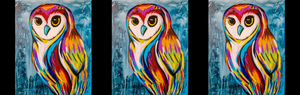“Rainbow Owl" In-Studio Paint Party!