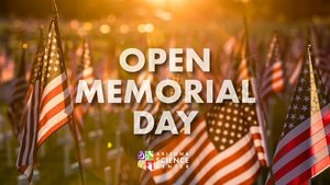 Arizona Science Center Open Memorial Day | May 26