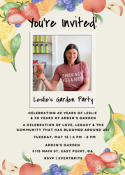 Leslie's Garden Party!