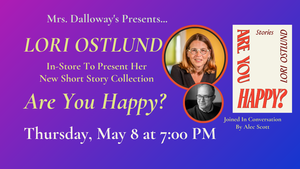 Local Author LORI OSTLUND Presents Her Book of Stories ARE YOU HAPPY?