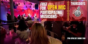 Music City Open Mic- Free for Participating Musicians