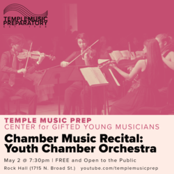 Chamber Music Recital: Youth Chamber Orchestra