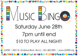 Music Bingo: Pride Edition