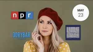 NPR's Kelly Collette at Comedy Plex in Oak Park