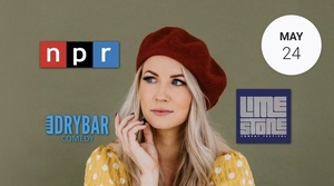 NPR's Kelly Collette at Comedy Plex in Oak Park