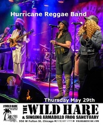 The Wild Hare on Fulton presents Reggae on the Rooftop feat: Hurricane Reggae Band Thursday May 29th