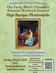 The Early Music Ensemble ReUnion Weekend Concert