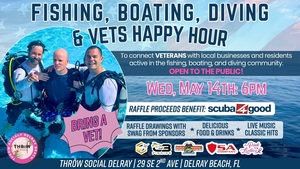 Veterans Night! Happy Hour Event Benefiting SCUBA4GOOD @ THRōW Social!