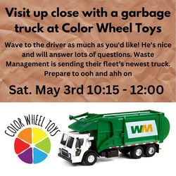 Visit the Garbage Truck!