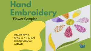 Hand Embroidery: Flower Sampler