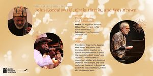 John Kordalewski, Craig Harris, and Wes Brown Jazz Concert
