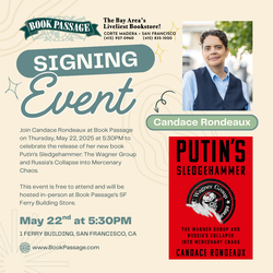 Candace Rondeaux at Book Passage SF