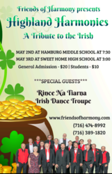 Highland Harmonies a Tribute to the Irish Fri Night May 2nd Hamburg
