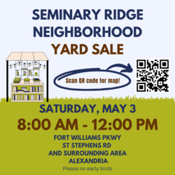 Seminary Ridge Neighborhood Yard Sale