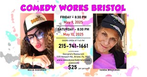 Friday & Saturday Night Laughs at 8:30 PM Celebrating Mother's Day Weekend
