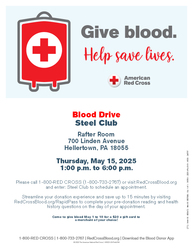 The Steel Club Community Blood Drive
