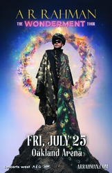 Experience A.R. Rahman Live in Oakland, CA — Presented by Concerts West, AEG Presents, and Kash Pate