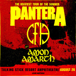 98KUPD Presents Pantera with Amon Amarth