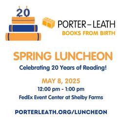2025 Books from Birth Spring Luncheon presented by Porter-Leath