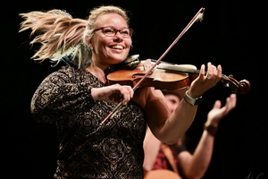 Canadian Fiddler Cynthia MacLeod and Guitarist Gordon Belsher, Saturday May 10, in Winchester