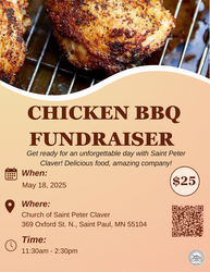 Church of Saint Peter Claver Chicken BBQ Fundraiser