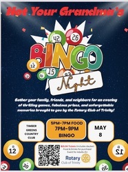 Bingo Fundraiser for Trinity Rotary