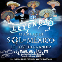 Mariachi Sol de México de José Hernández with Arizona Folklórico Dance Studio in Phoenix, AZ