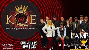 33 1/3 LIVE’s Killer Queen Experience at The Lamp Theatre, Irwin!
