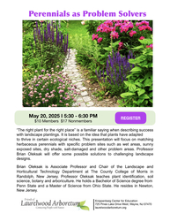 Perennials as Problem Solvers