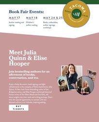 Cozy afternoon w/ Julia Quinn & Elise Hooper
