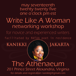 WRITE LIKE A WOMAN NETWORKING WORKSHOP