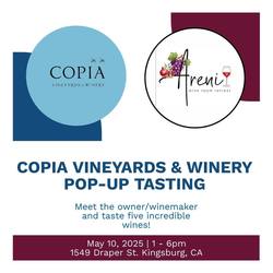 Pop-Up Tasting with Copia Vineyards