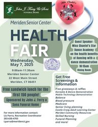 Meriden Senior Center Health Fair