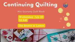 Continuing Quilting: Mini Economy Block