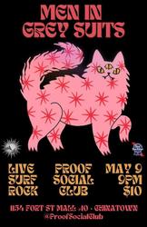 Men In Grey Suits at Proof Social Club