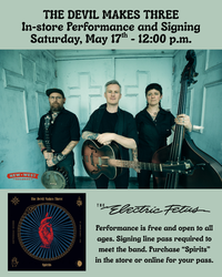 The Devil Makes Three In-store Performance and Signing