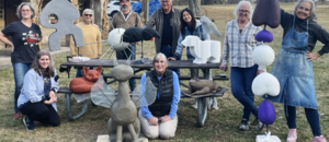 Stacked Stories Class May 10 - 14th, 9-5pm. Make Large Scale Sculptures with Sherri Warner Hunter!