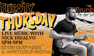 Live Music with Nick Disalvo from Santa Cruda!