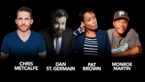 Monroe Martin, Pat Brown, Chris Metcalfe, Dan St. Germain
