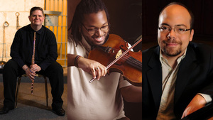 RUSH HOUR CONCERTS | | MUSIC FOR FLUTE, VIOLA AND PIANO