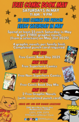 Free Comic Book MAY at Famous Faces & Funnies!