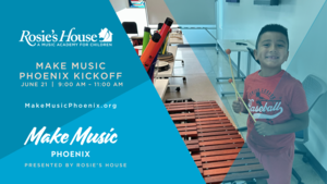 Make Music Phoenix Kickoff at Rosie's House