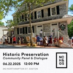 Historic Preservation Community Panel & Dialogue
